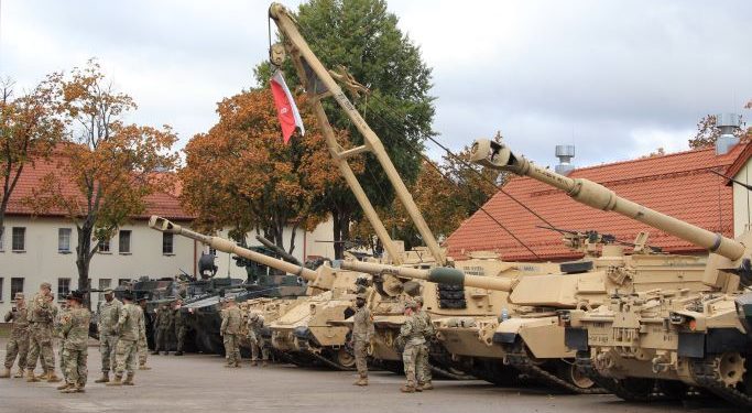 W Bemowie Piskim stacjonuje Batalionowa Grupa Bojowa NATO/Fot. Radio 5