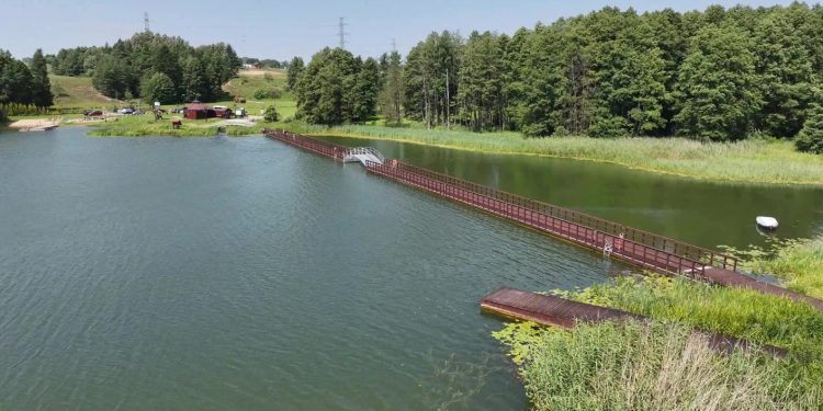 Bakałarzewo po inwestycjach w turystykę 1 foto: strona gminy Bakałarzewo - Cezary Brogowski