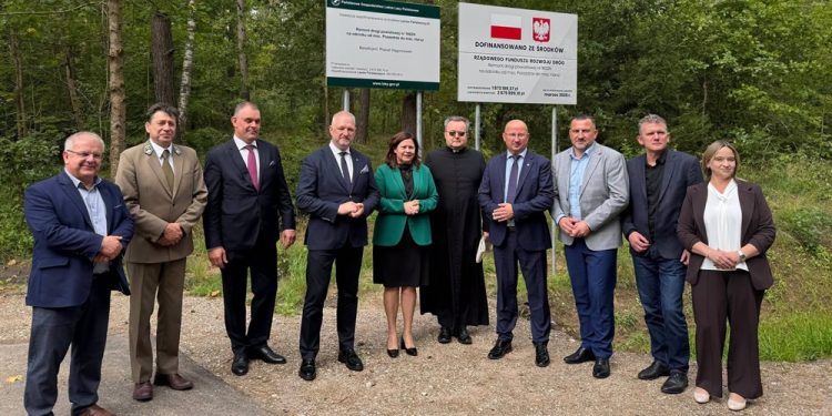 Inwestycja zakończona. Droga otwarta 1 Fot. Radosław Król/FB