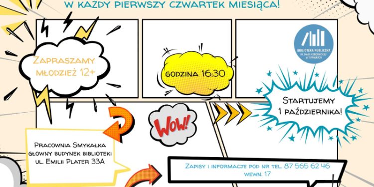 Komiksowe czwartki w Suwałkach 1 komix