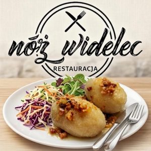 noz widelec logo