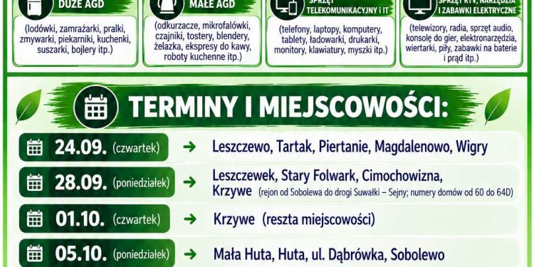 Druhowie zbiorą elektrośmieci 1 sob