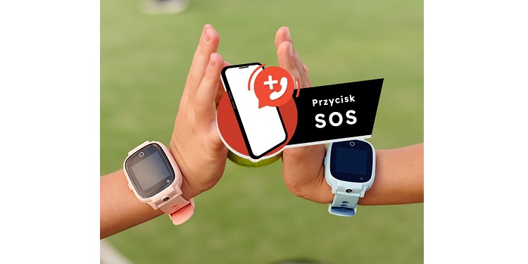 Smartwatch dla dziecka z SOS – jak działa funkcja w zegarkach Garett Kids? 1 sos