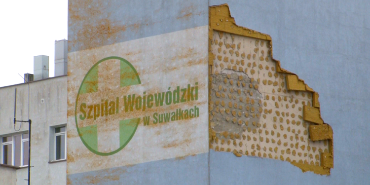 Naprawią elewację 1 szpital