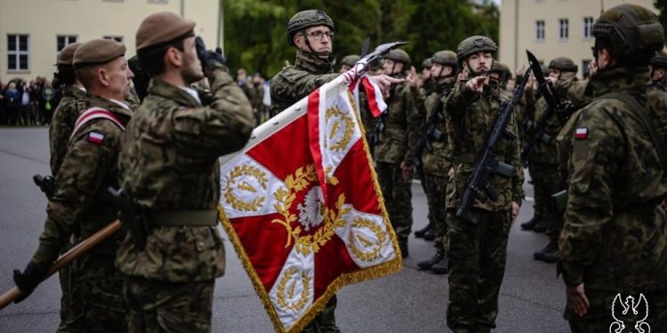 Brygada Obrony Pogranicza rośnie w siłę. Kolejni Terytorialsi złożyli przysięgę wojskową 1 zdj. 4W-MBOP
