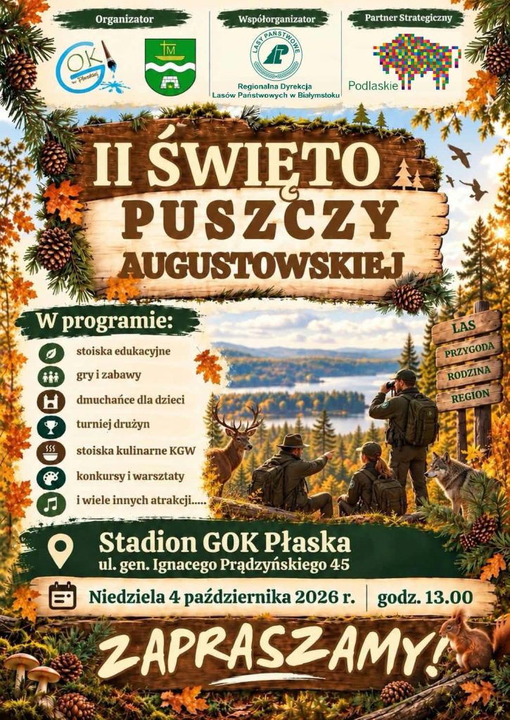 Święto Puszczy Augustowskiej w Płaskiej 1 821281976 1085143454369902 780844253730431948 n