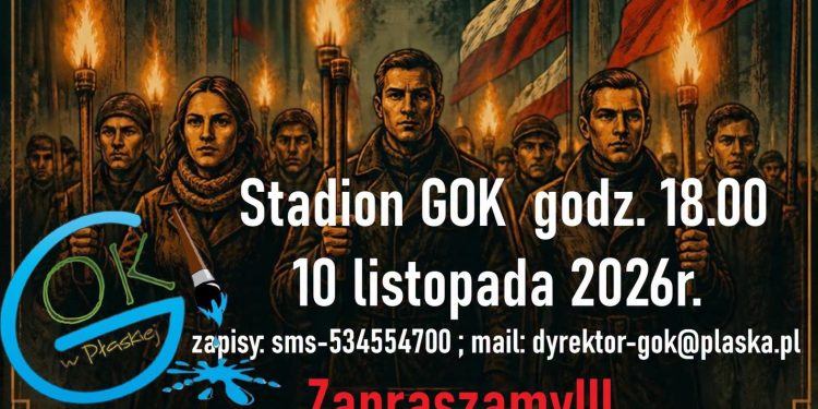 GOK PŁASKA MARSZ NIEPODLEGŁOŚCI