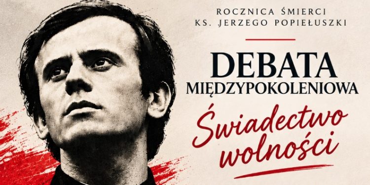 „Świadectwo wolności” w 42. rocznicę śmierci bł. ks. Jerzego Popiełuszki 1 KS. JERZY POPIEŁUSZKO