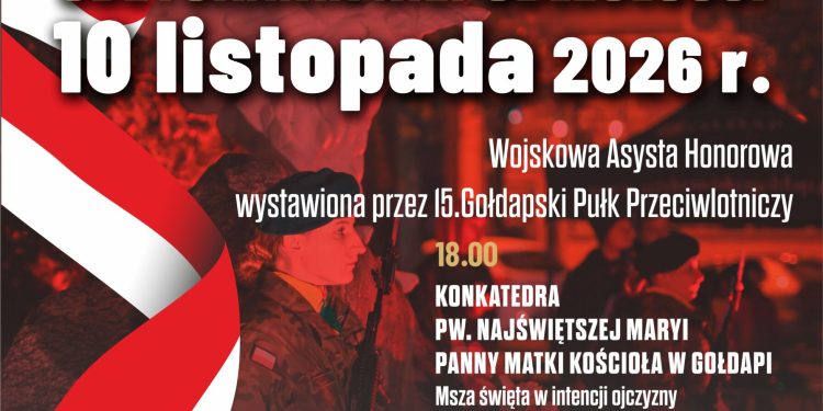 Gołdap przygotowuje się do obchodów Narodowego Święta Niepodległości 1 Niepodleglosc 2026 1 scaled 1