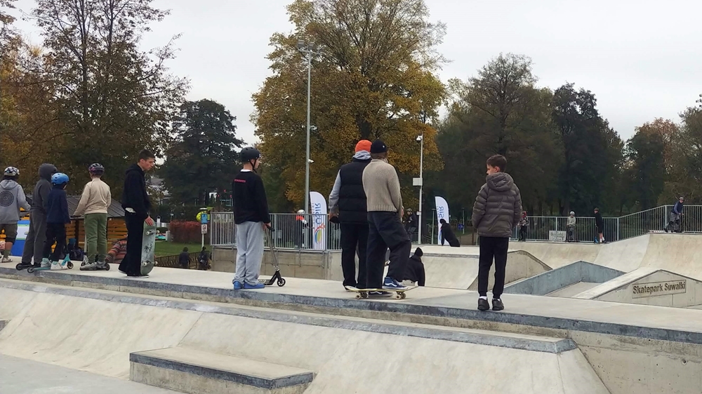 Skatepark nad Zalewem Arkadia otwarty 4 Skatepark nad Zalewem Arkadia otwarty 3