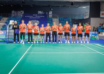 Badmintoniści SKB Litpol-Malow Suwałki, rozgromili u siebie UKS Unię Bieruń 7:0 2 badminton