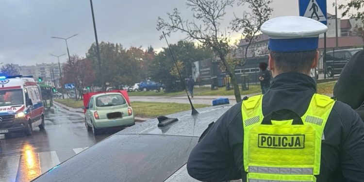 Tragiczny wypadek w Białymstoku. Nie żyją dwie kobiety 1 fot. KMP Białystok