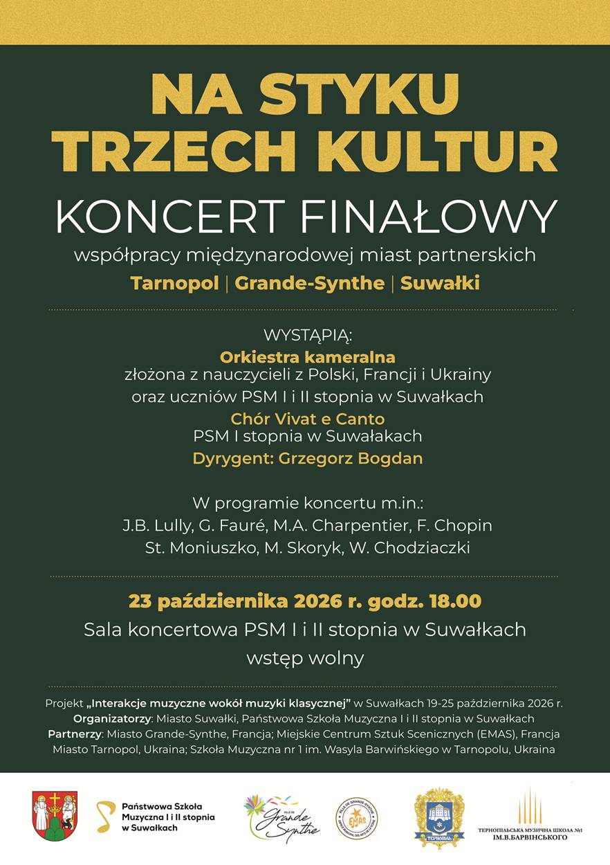 Na styku trzech kultur - międzynarodowy koncert w Suwałkach 2 na styku trzech kultur