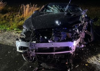 Trzy osoby poszkodowane w zdarzeniach drogowych 2 zdj. KPP w Węgorzewie
