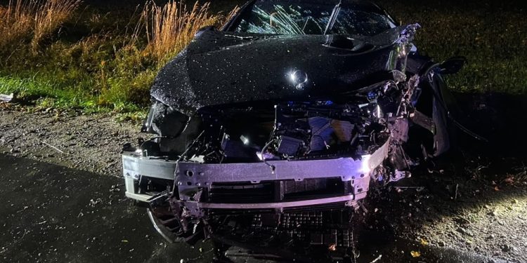 Trzy osoby poszkodowane w zdarzeniach drogowych 1 zdj. KPP w Węgorzewie
