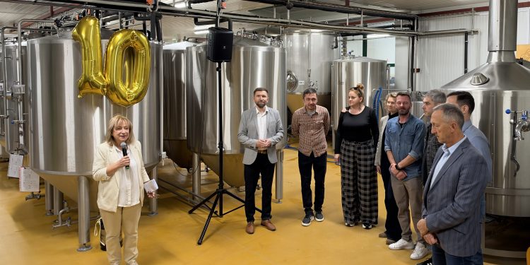 Dziesięć lat działalności świętuje Mazurski Browar w Ełku 1 Fot. Radio 5