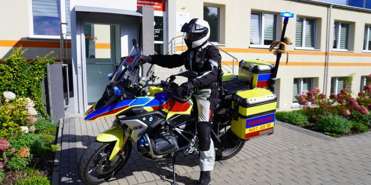 Motocyklowe zespoły ratunkowe zakończyły sezon 1 Fot. NFZ